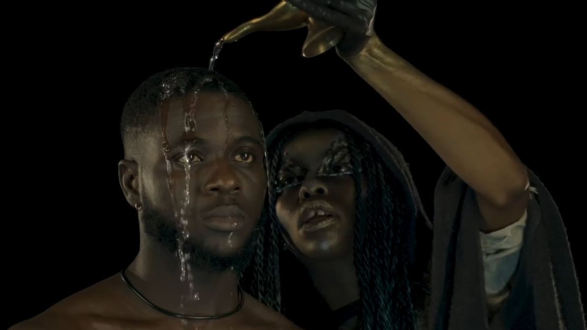 Still from B4Bonah remix ft Manifest Devil Is A Liar — music video by MUTI FILMS directed by Guto Bussab